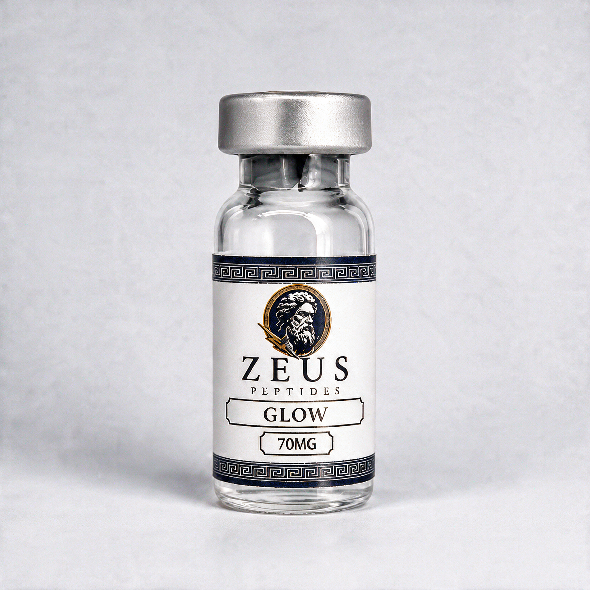 Zeus Peptides GLOW 70MG research peptide vial