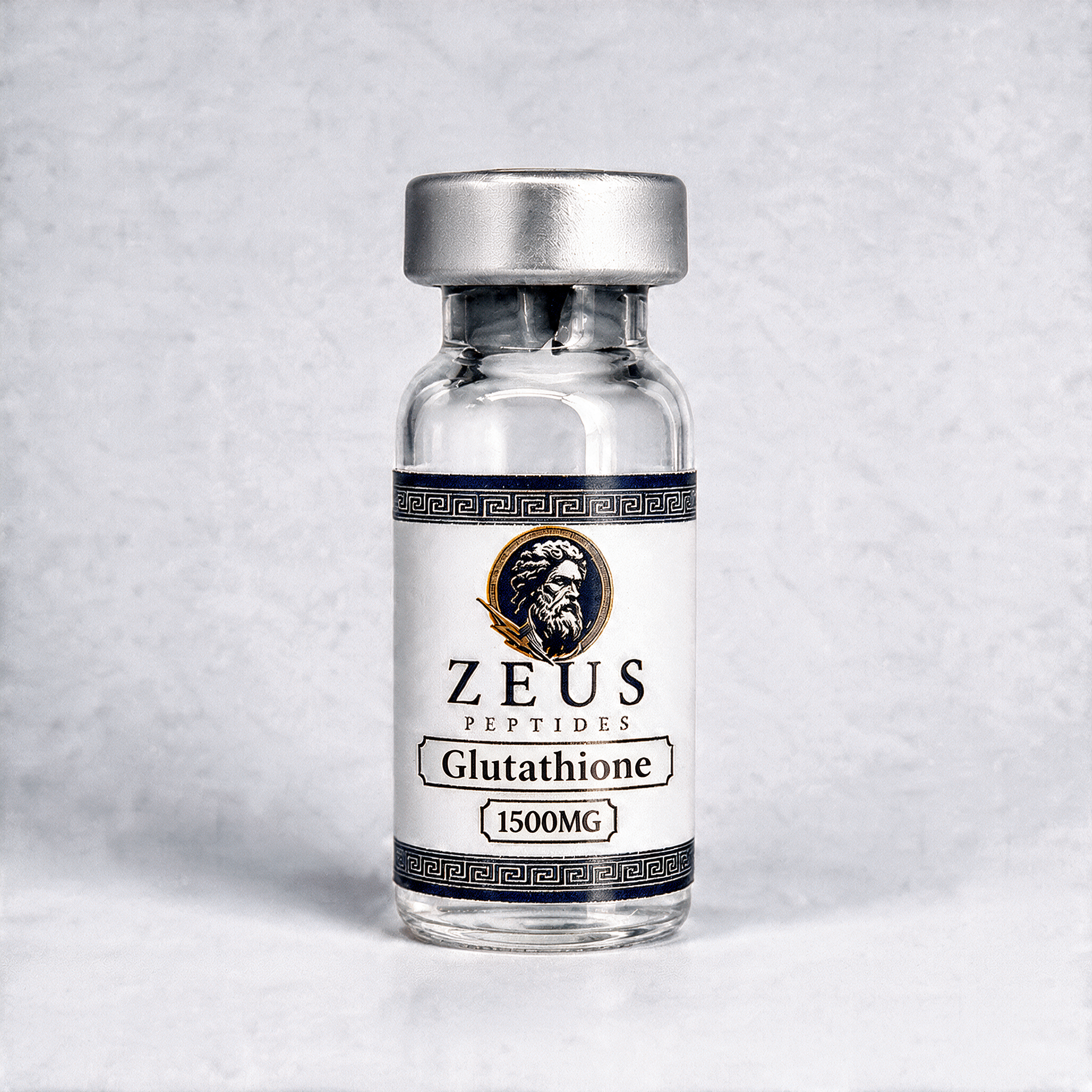 Zeus Peptides Glutathione 1500MG research peptide vial
