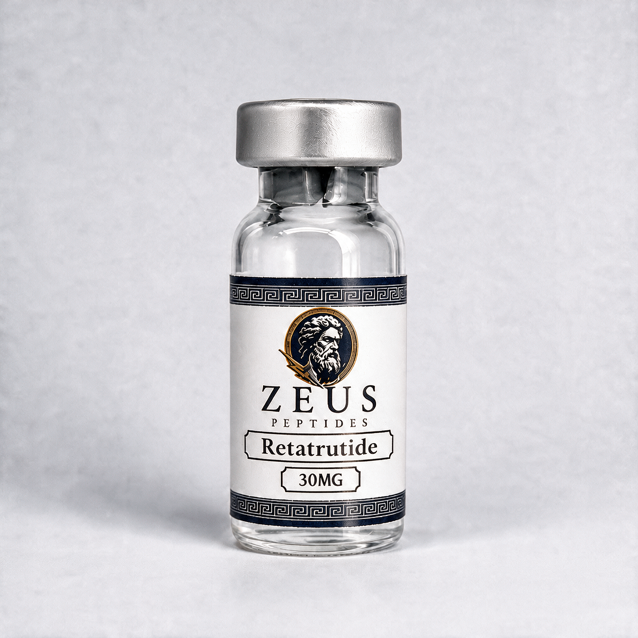 Zeus Peptides Retatrutide 30MG research peptide vial
